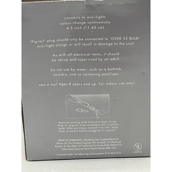 Christmas lighted snowman ornament frosted bulb wreath plug into lights READ new - Picture 4 of 7